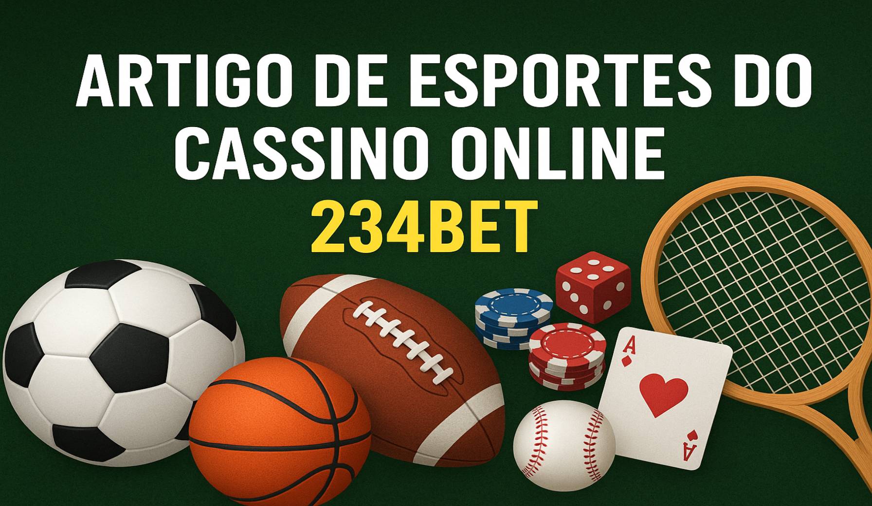 Aposte em apostas esportivas no cassino online 234BET