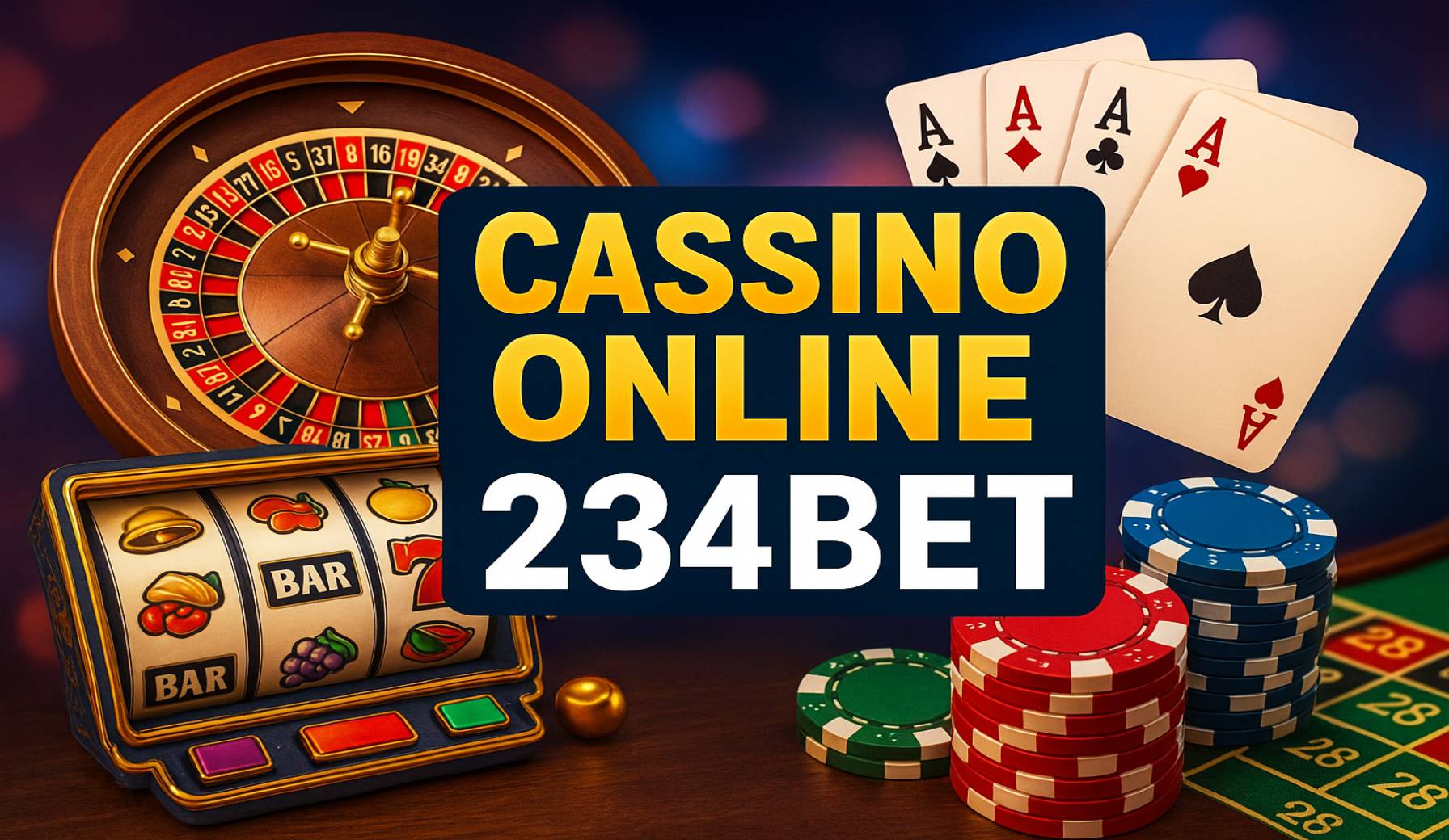 Jogos de cassino online inovadores e emocionantes na 234BET