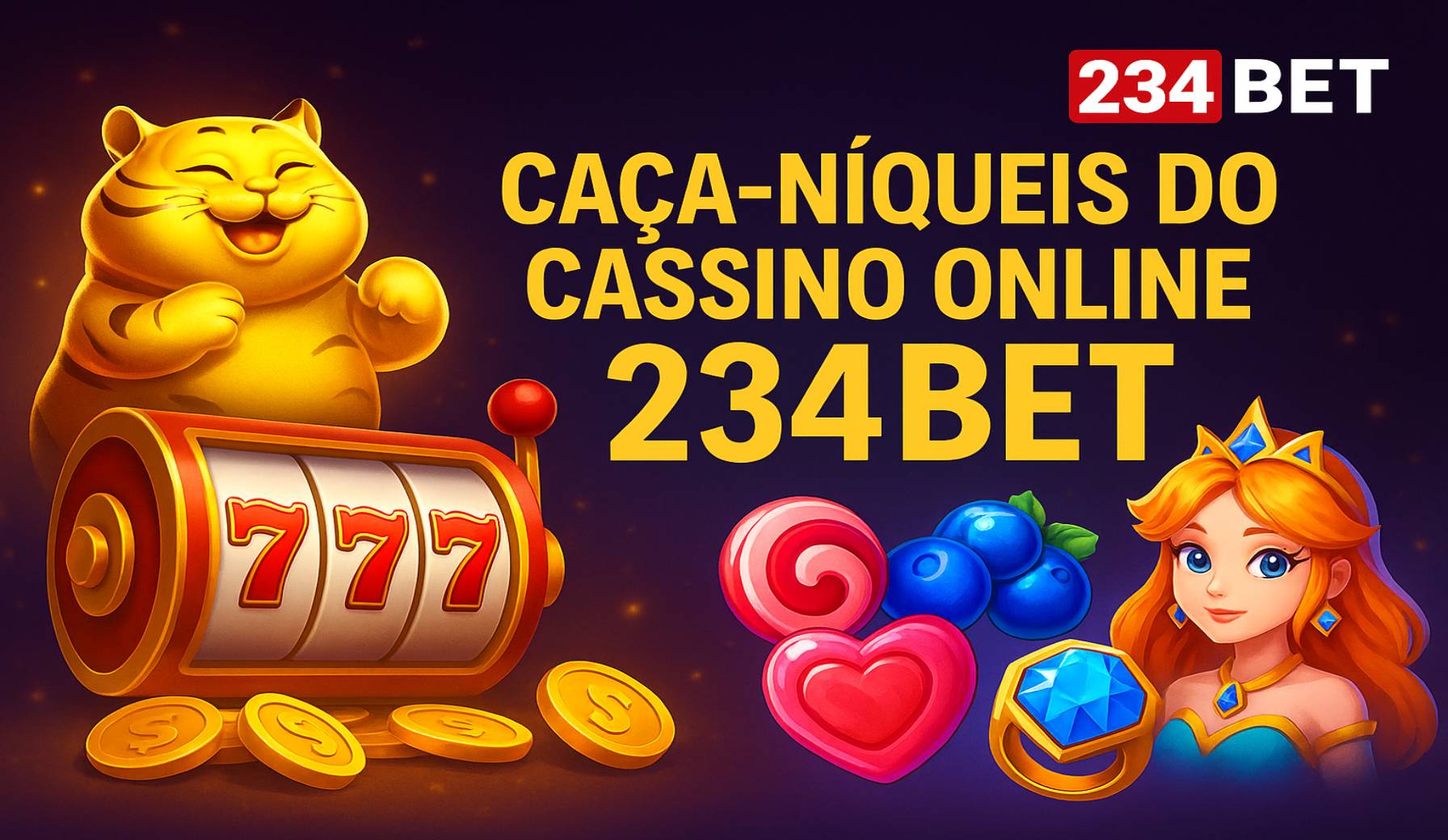 Explore o mundo das slot machines no 234BET Casino